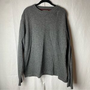 Woolrich Mens Lambs Wool Nylon Blend Crewneck Sweater Size XL